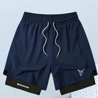 (Copy) Sports Shorts Gym Wear - Navy Blue
