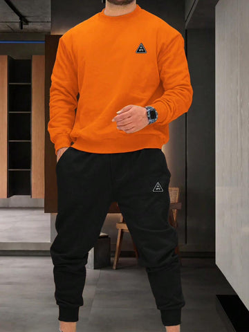 Ufo Sweatshirt- Orange
