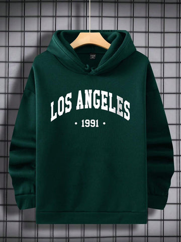 Los Angeles Hoddie - Dark Green