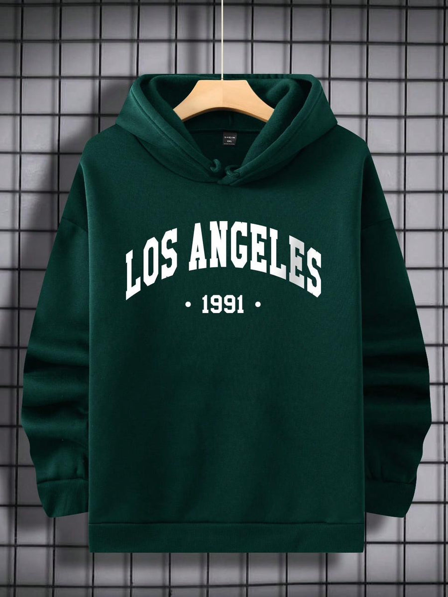 Los Angeles Hoddie - Dark Green