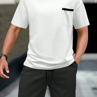 Side Pocket Co Ords - Black White