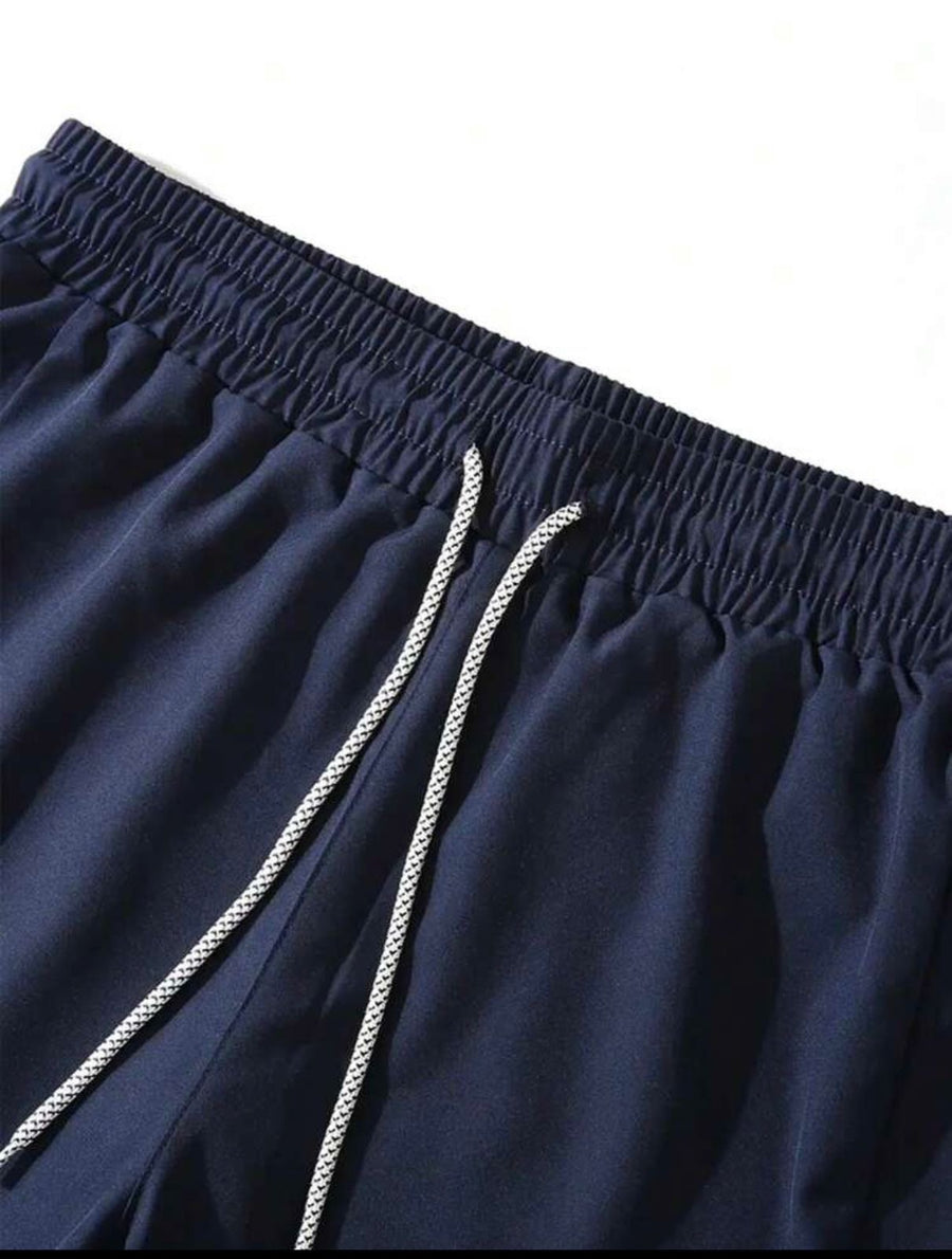 (Copy) Sports Shorts Gym Wear - Navy Blue