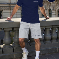 Colombia Co Ords - Navy Grey