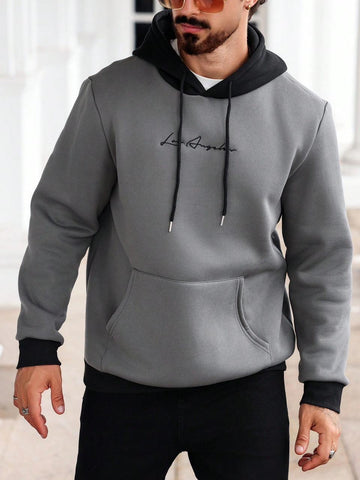 Los Angels Hoddie - Grey