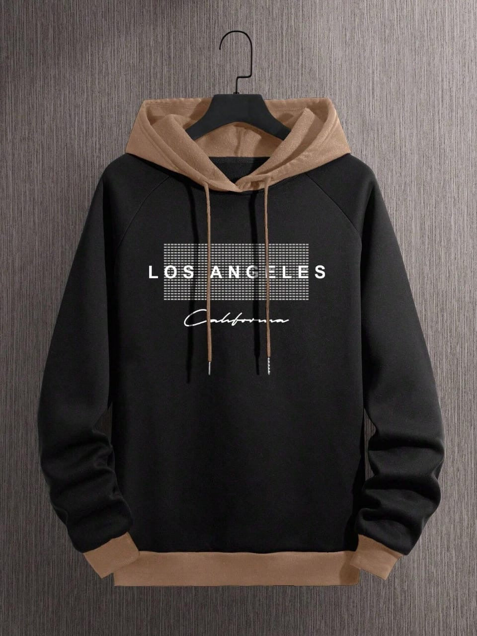 Los Angeles Hoddie-Black/Brown