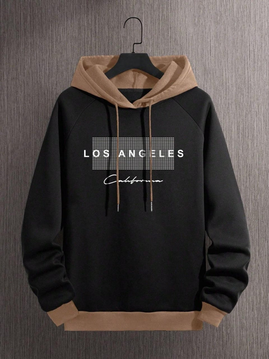 Los Angeles Hoddie-Black/Brown