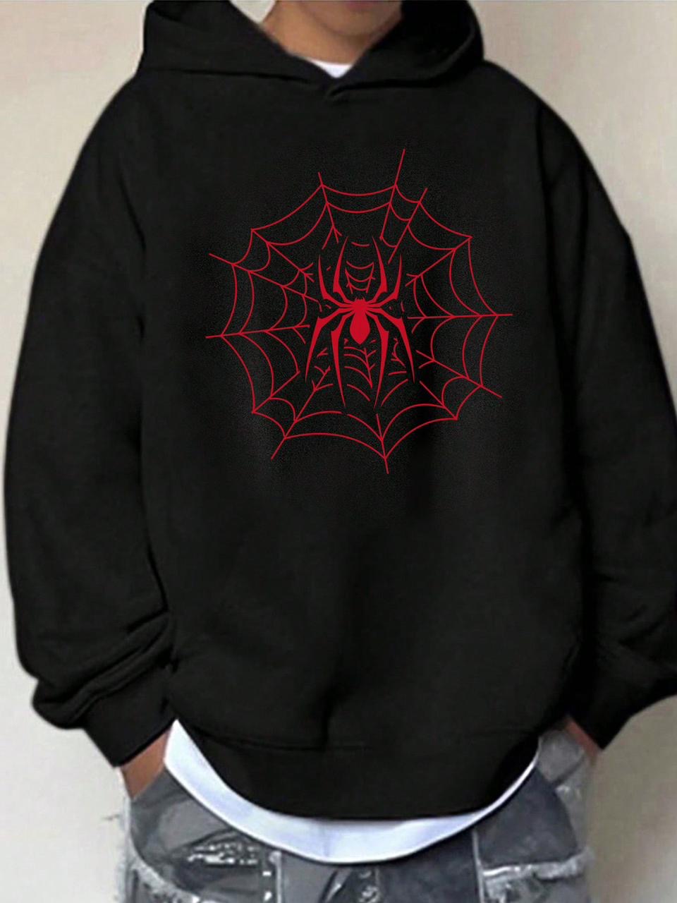 Spideyy Hoddie - Black