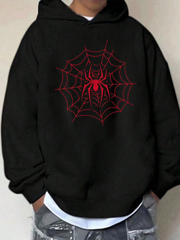 Spideyy Hoddie - Black