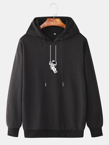 Astronaut Black Hoddie