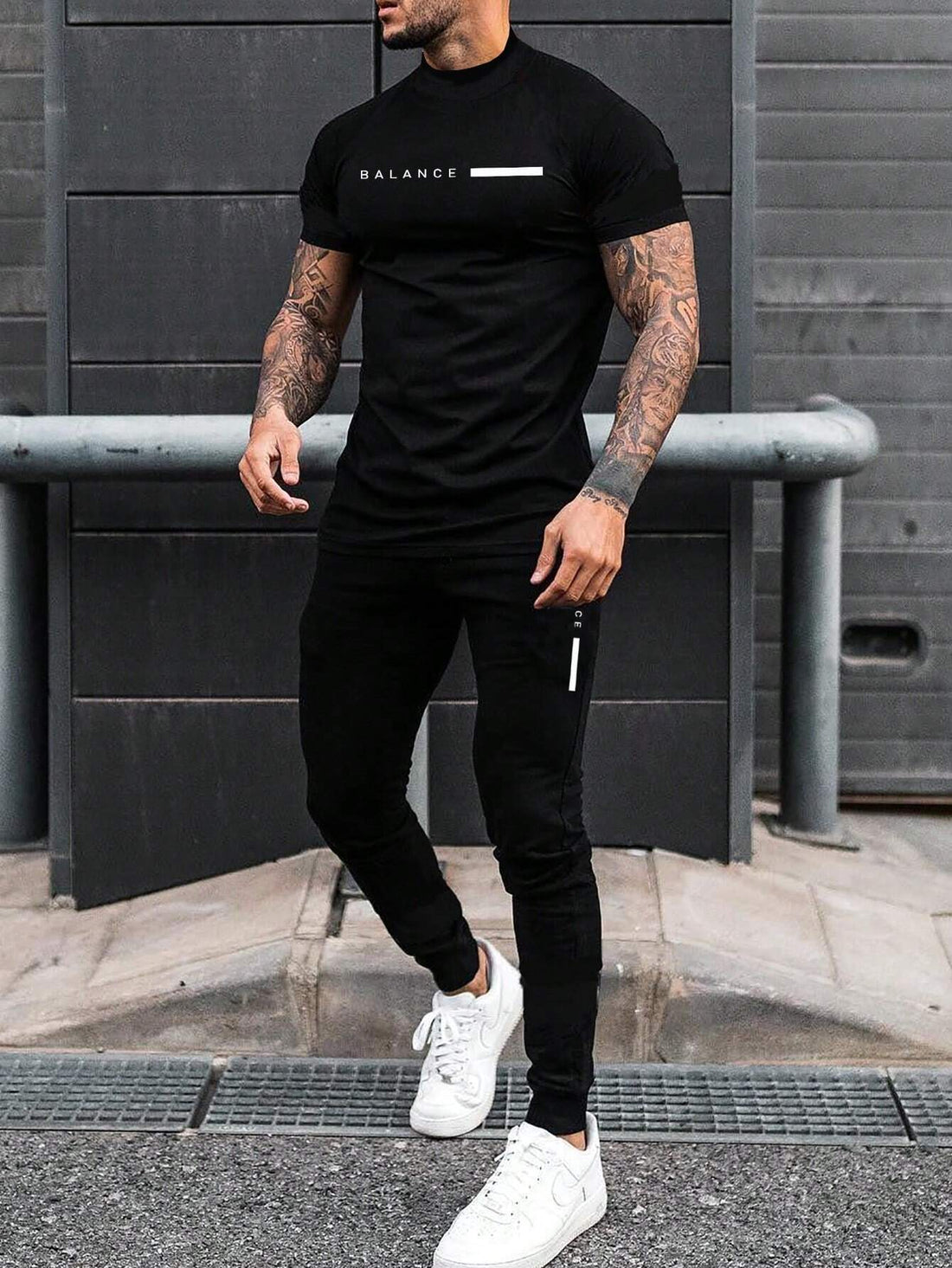 Balance Co ord Black