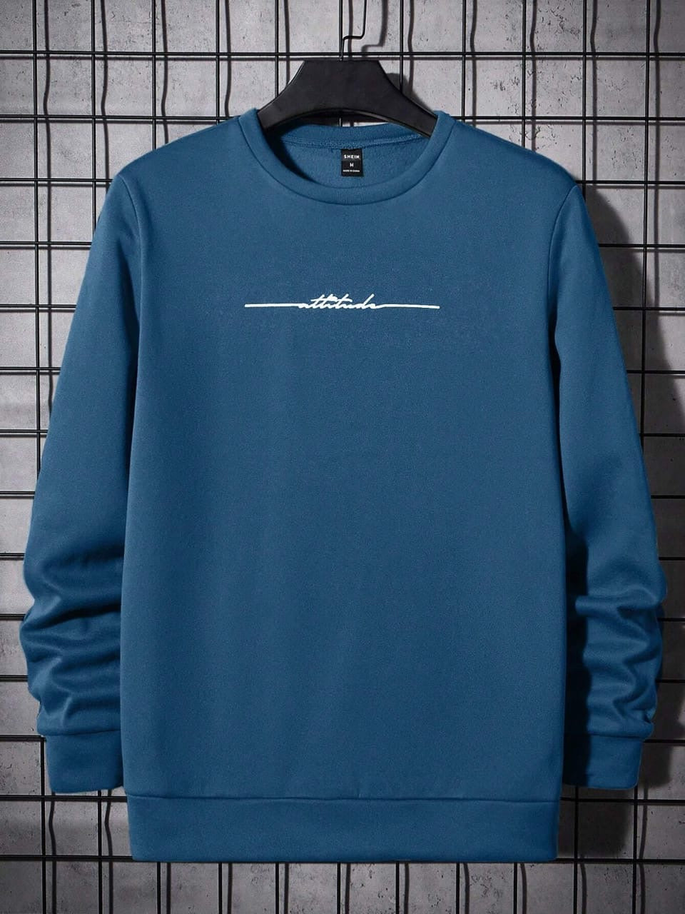 Attitude Sweatshirt-Blue