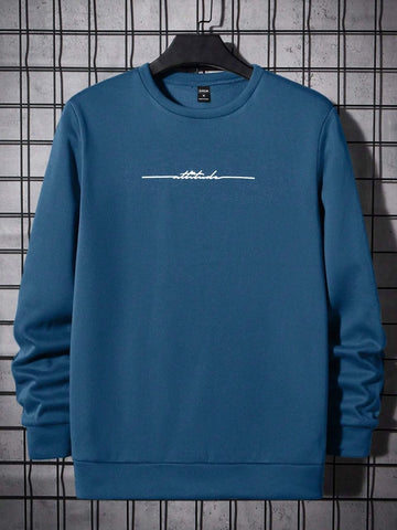 Attitude Sweatshirt-Blue