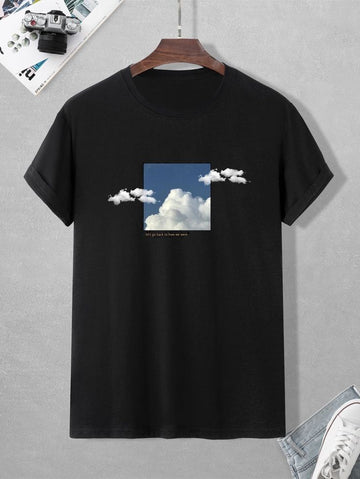 Cloud Tee Black