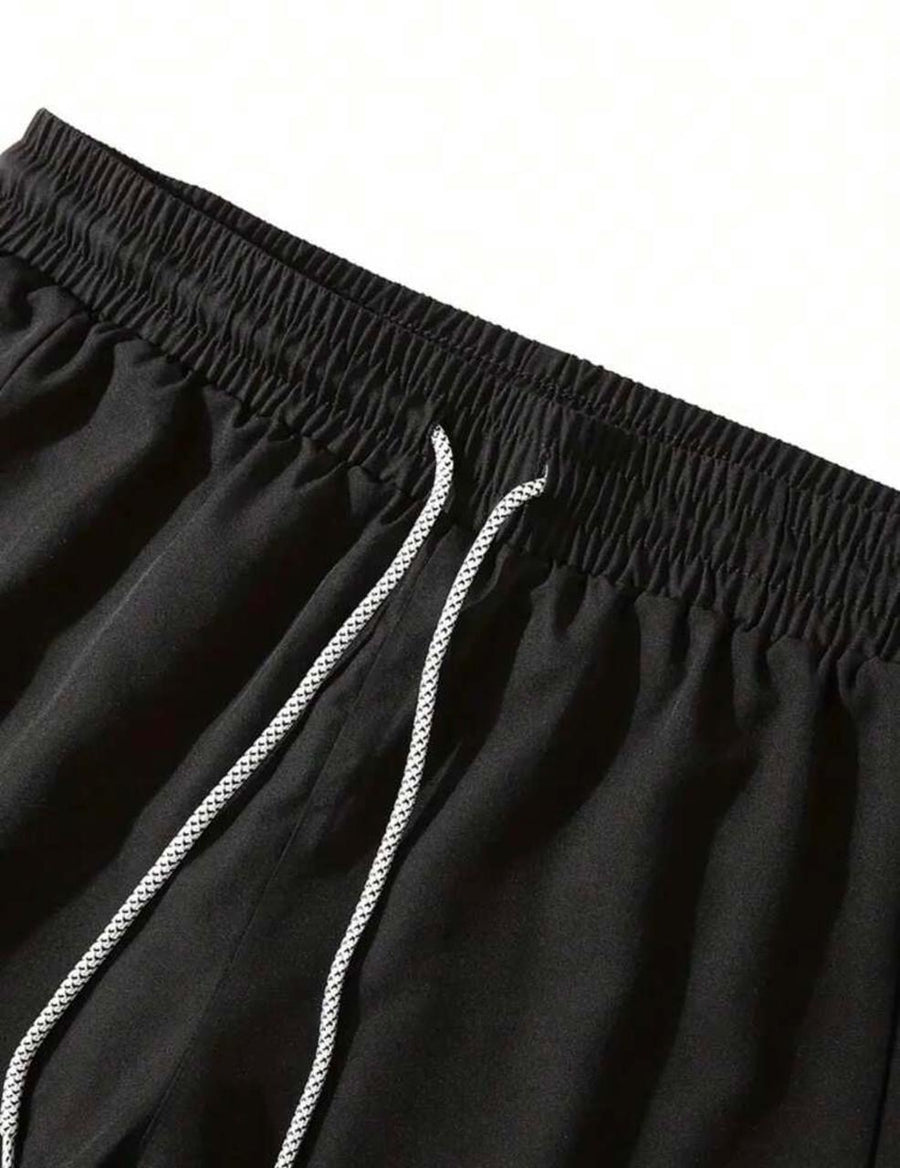 Sports Shorts Gym Wear - Black