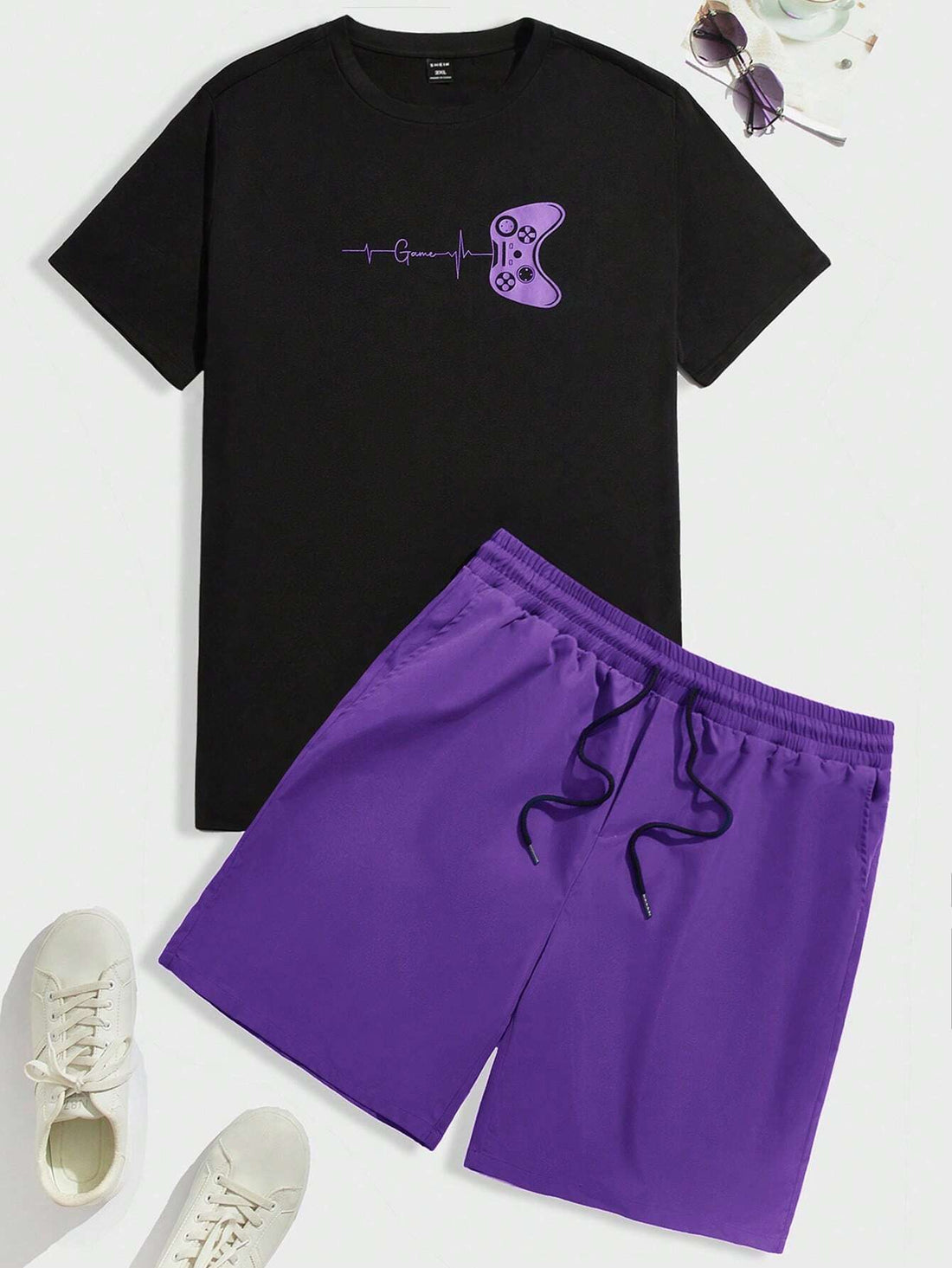 Gaming Co ords Purple