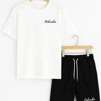 Colombia Co Ords - White Black