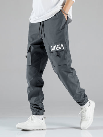 NASA Cargo Pants Grey