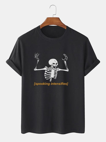 Skeleton Tee Black