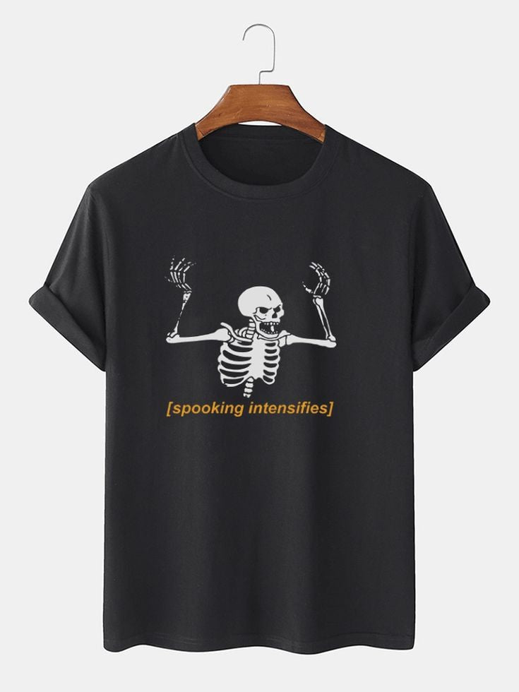Skeleton Tee Black