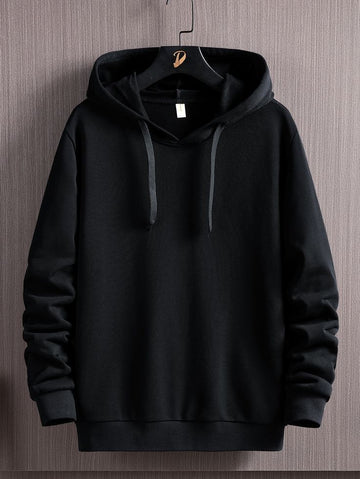 Solid Hoddie - Black