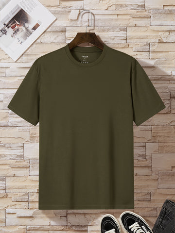Solid Tee Camo Green